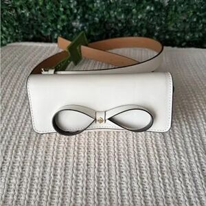 Kate Spade White Bow Belt Bag